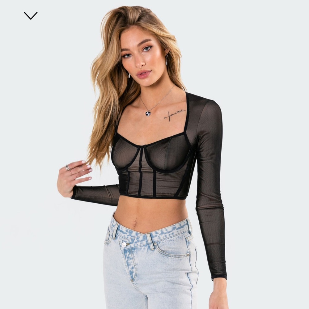 Megan Bodice Crop Top